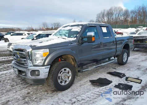 2015 Ford F-250 Xlt from USA, damaged, VIN 1FT7W2B6XFED50662